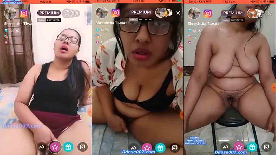 Shreshtha Tiwari Full Nude Latest Pussy Rubbing Live With Full Face And Clear